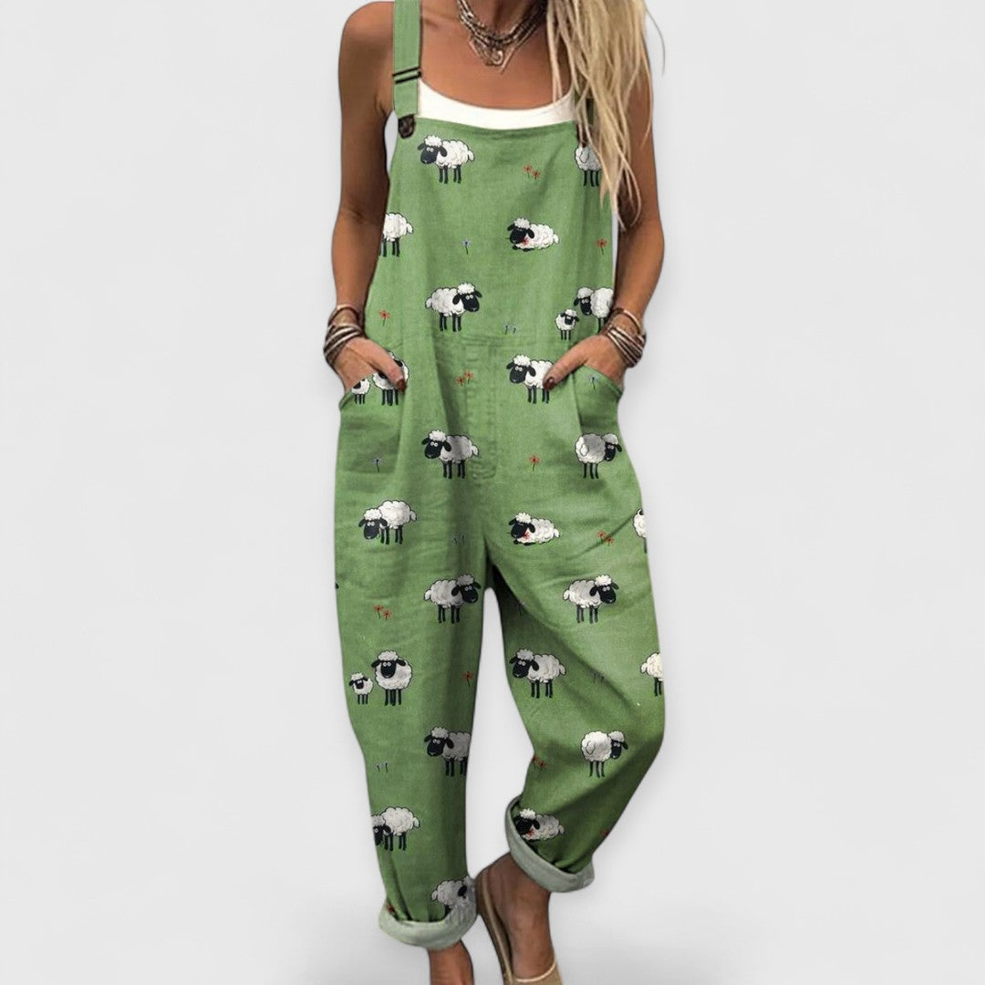 Helen - Handcrafted Loose Fitting Jumpsuit