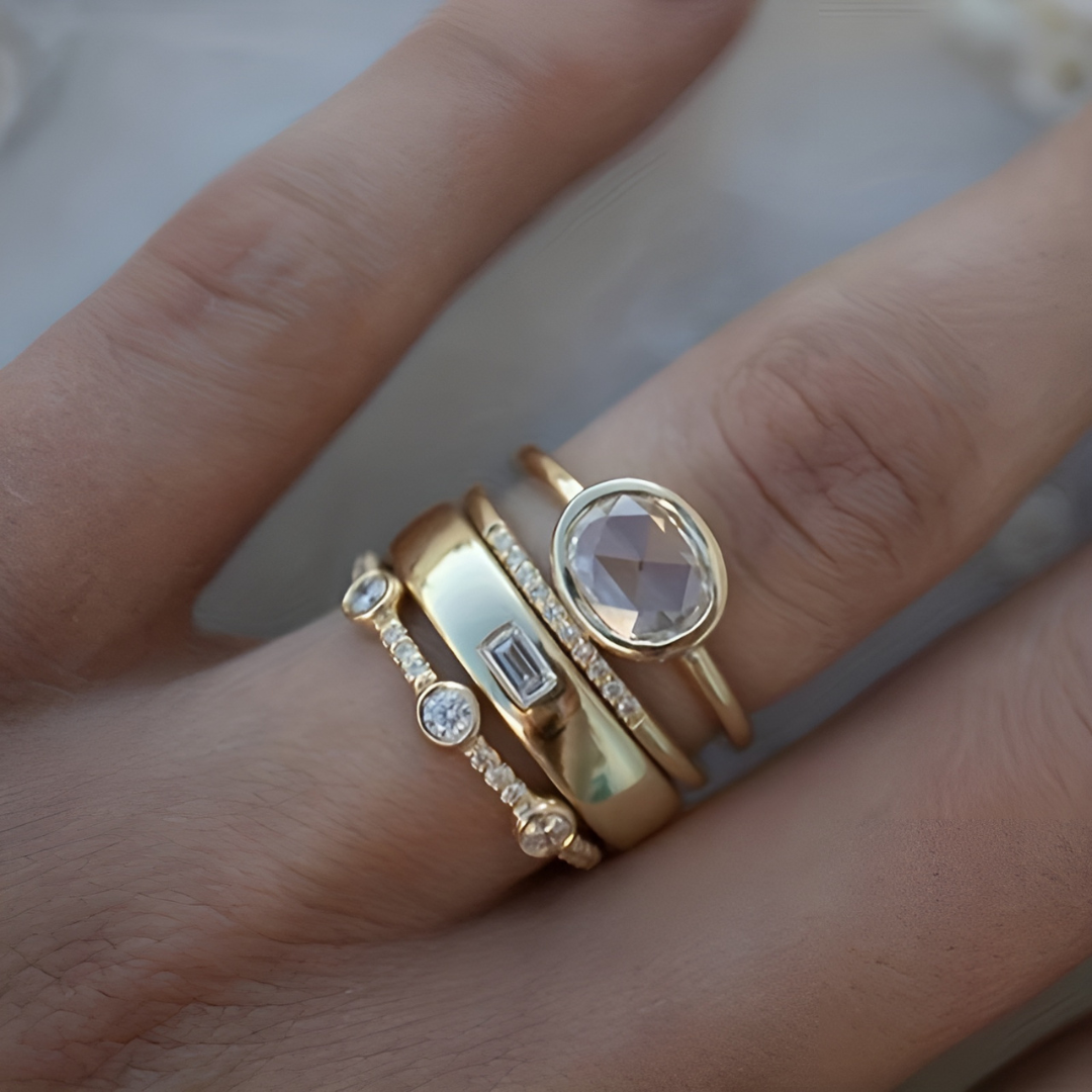 Biljana - Vintage Ring Set
