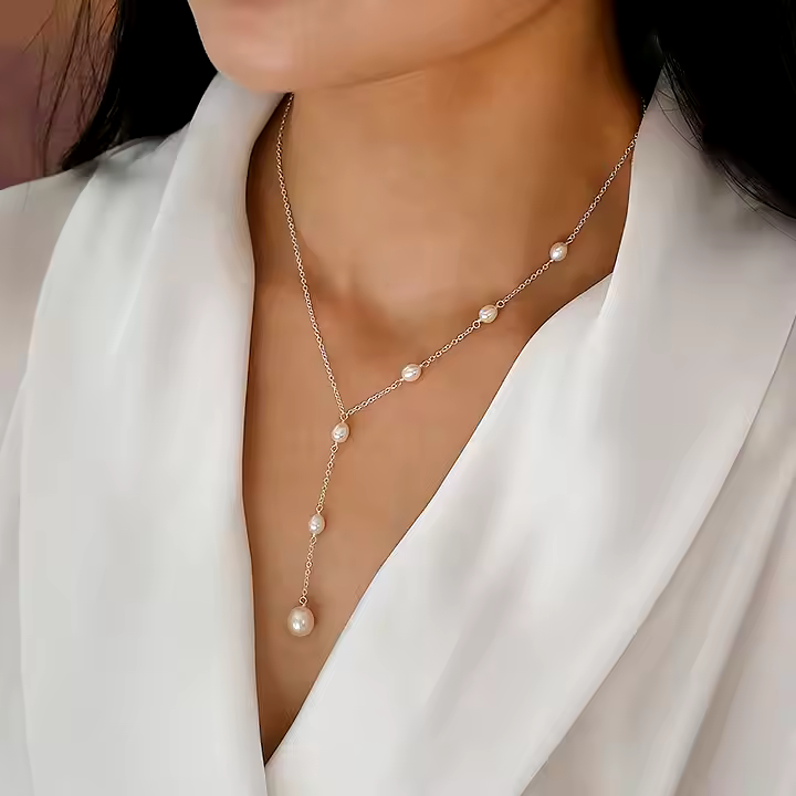 Dobrila - Vintage Pearl Necklace
