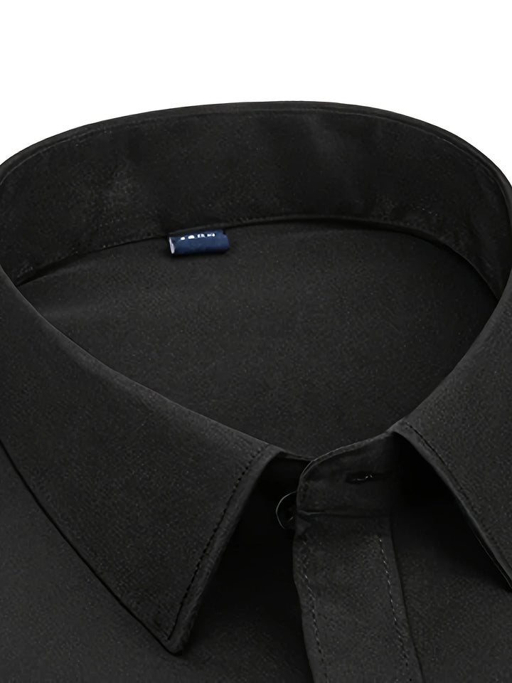 Ezra - Elegant Slim Fit Shirt With Button