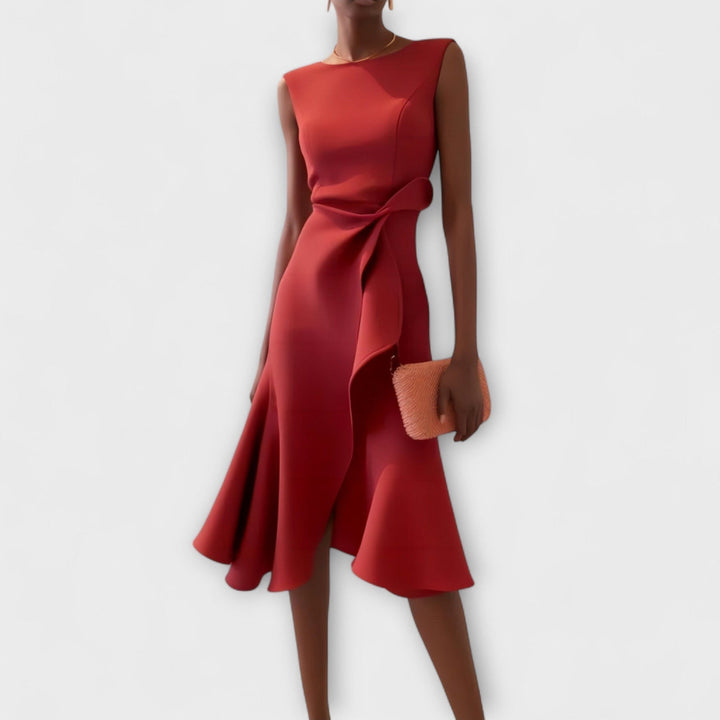 Jolene - Elegant Midi Dress