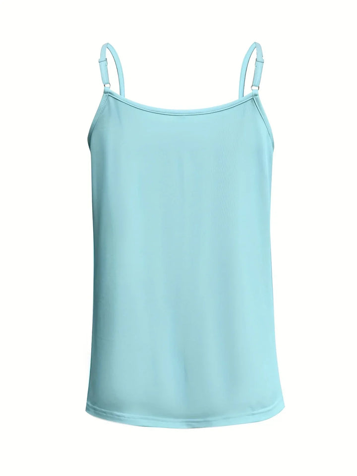 Juna - Elegant Sleeveless Lace Top With V Neck