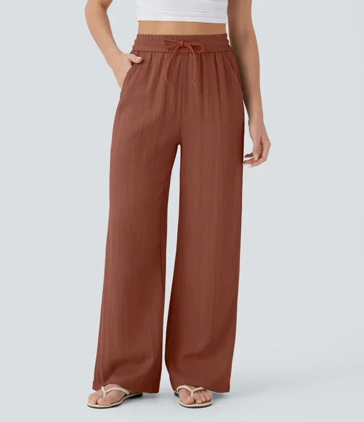 Zafeiria - Elegant Linen Pants
