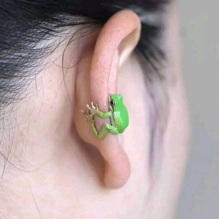 Ethel - Tree Frog Jewelry Set