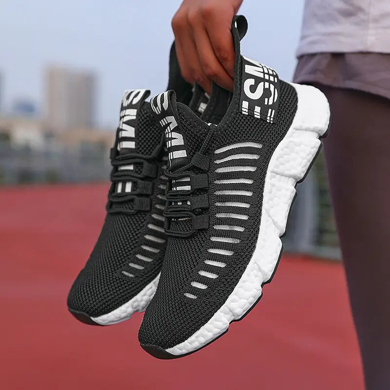 Raul - Breathable Striped Sneaker