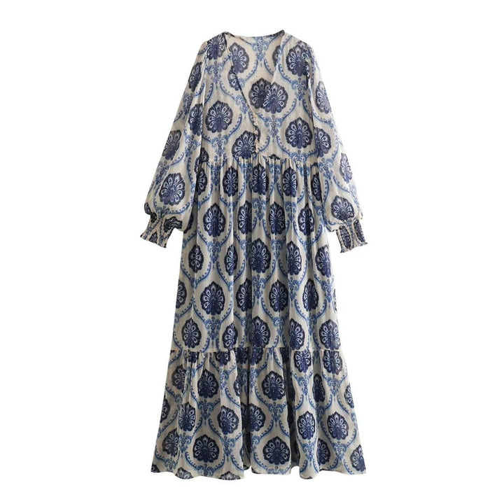 Willa - Vintage Long Sleeve Dress