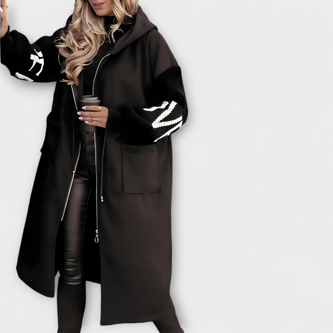 Rosana - Chic Hooded Coatigan