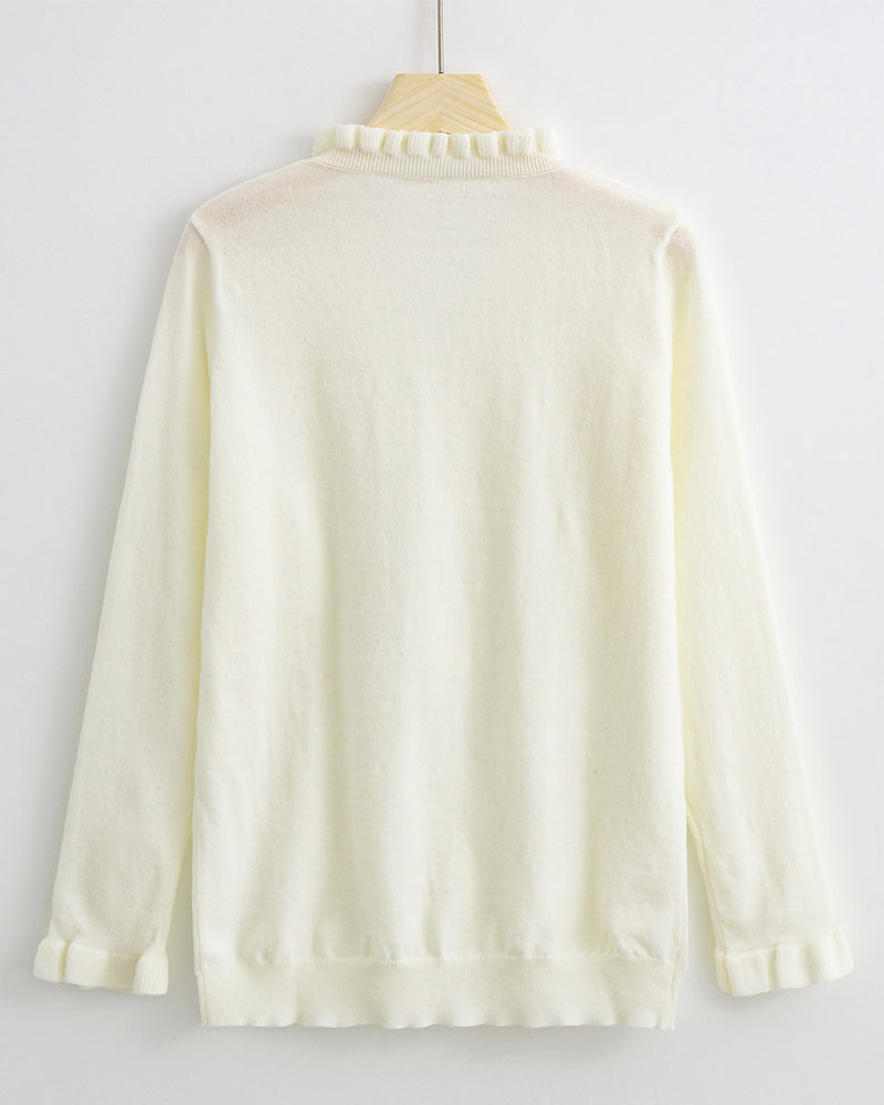 Ksenja - Wrinkled Button-up Blouse