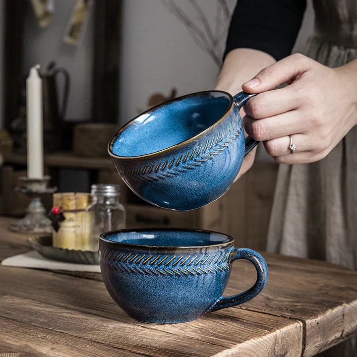 Mugnova - Vintage Ceramic Sapphire Mellow Morning