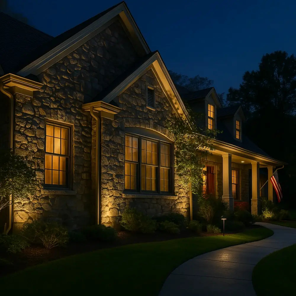 LumaBloom - Solar Garden Spotlight