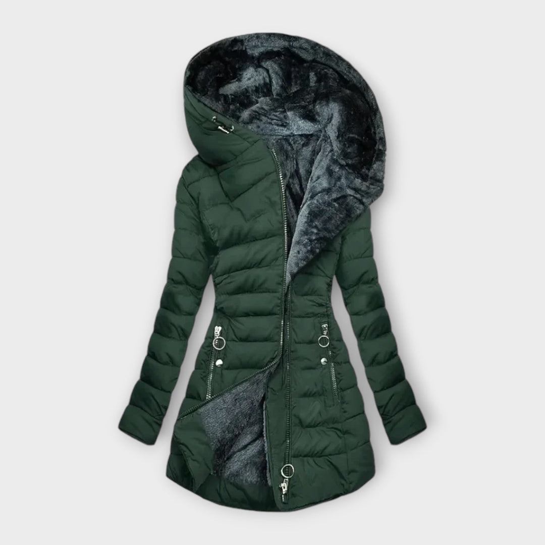 BEATRICE™ | WARM WINTER COAT WITH ECO-FUR LINING