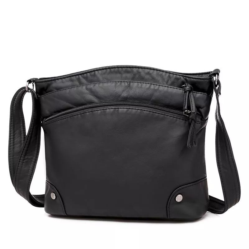 Mia™ Vintage Charm | Crossbody Leather Bag