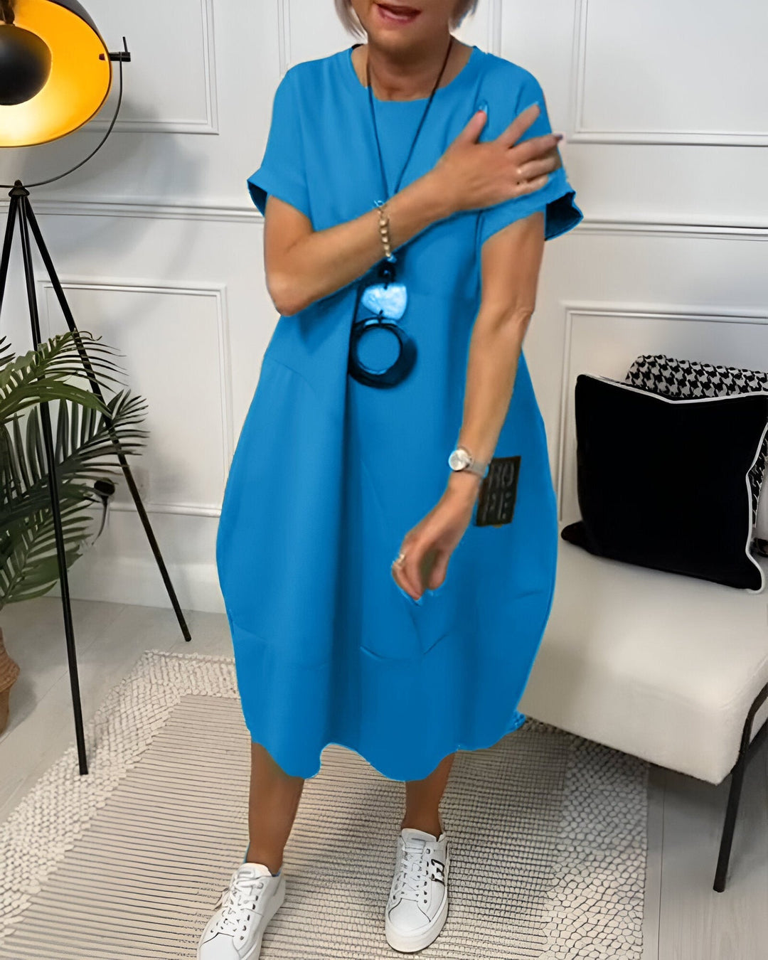 Jocelyn - Casual Comfort Dress With Pocket