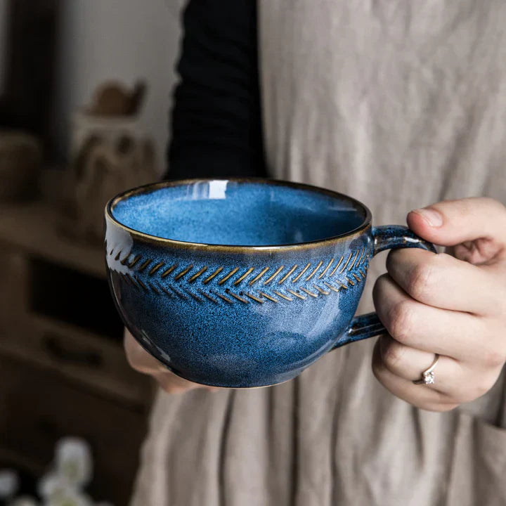 Mugnova - Vintage Ceramic Sapphire Mellow Morning