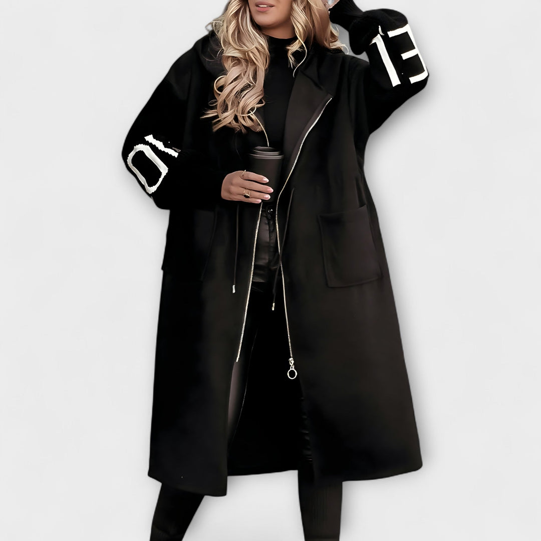 Rosana - Chic Hooded Coatigan