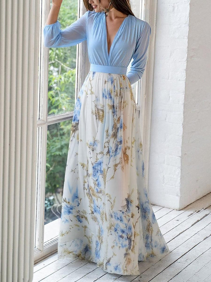 Jewel - Long Dress With Floral Print