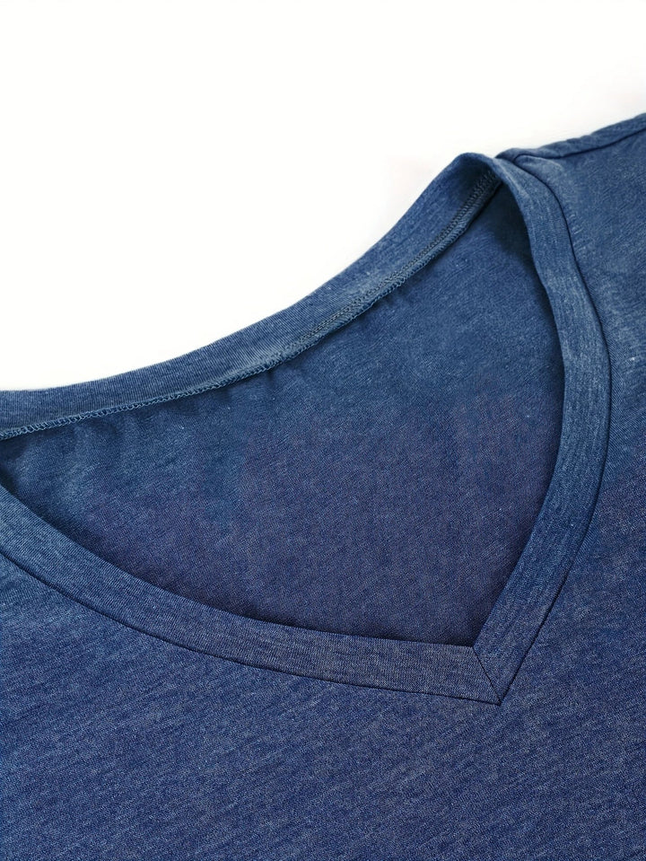 Kizzy - Breathable Petal Sleevee T-Shirt