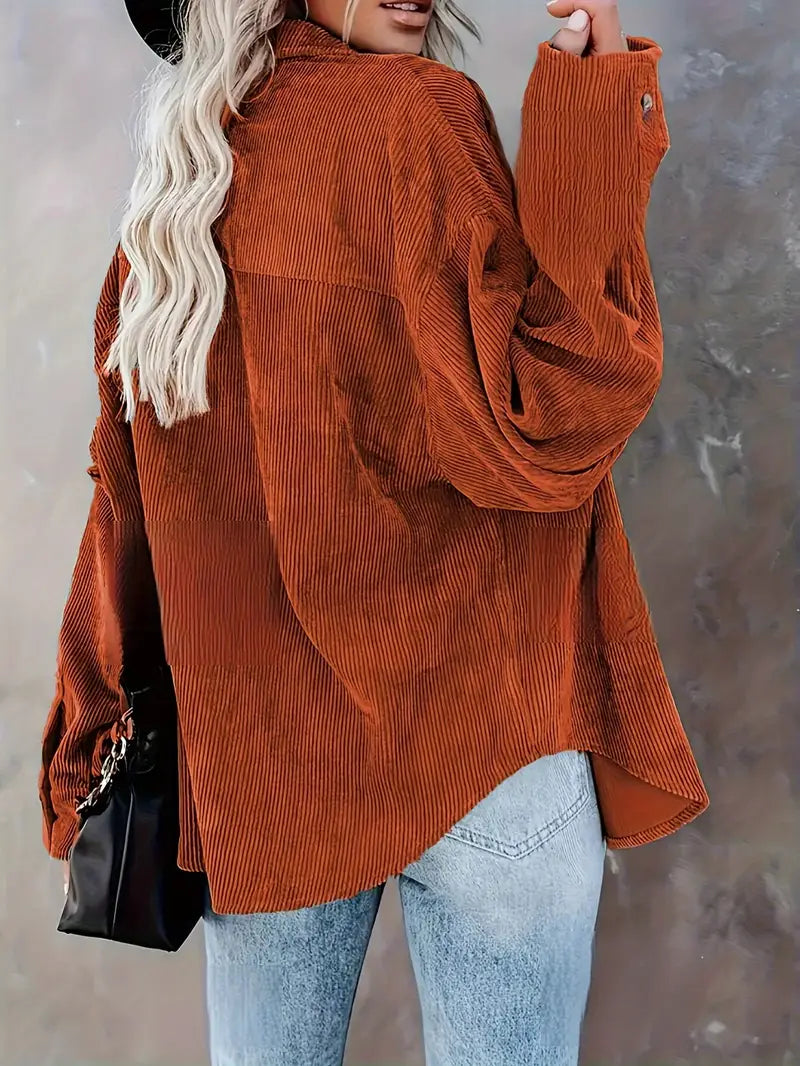 Irmela - Long Sleeve Button Shirt