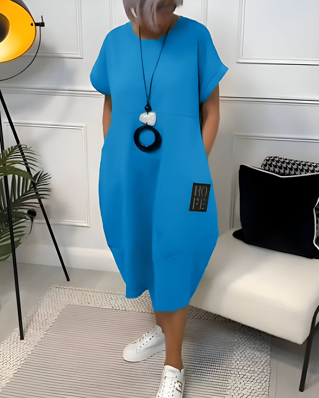 Jocelyn - Casual Comfort Dress With Pocket