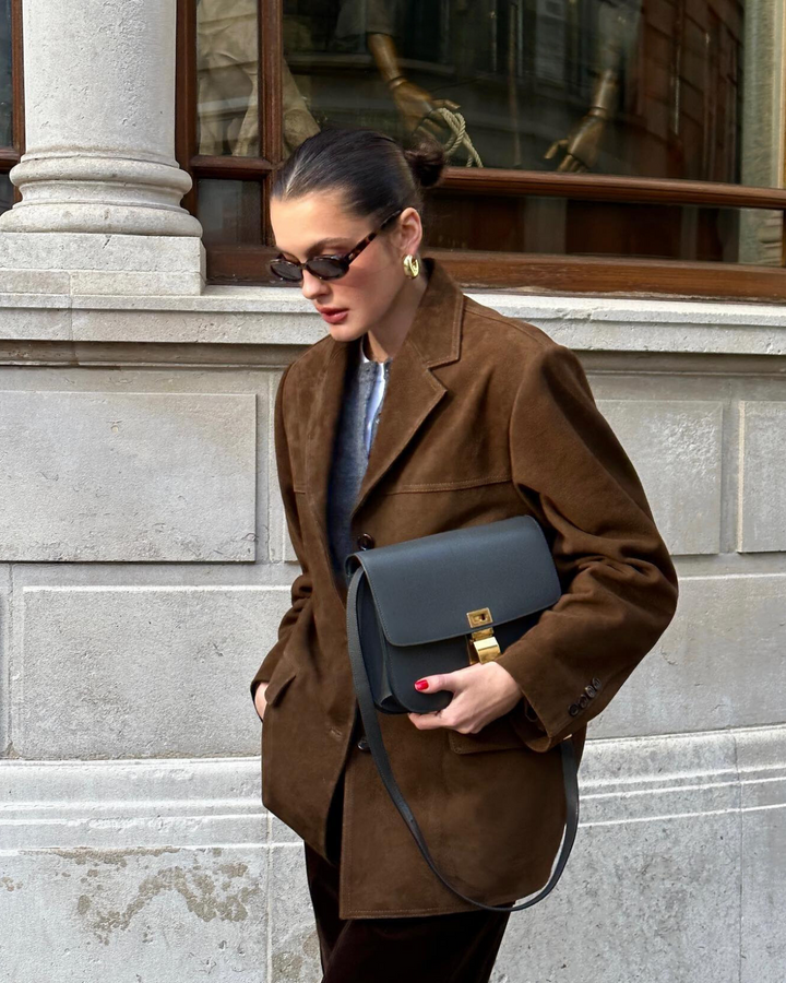 Eline - Suede Spring Jacket