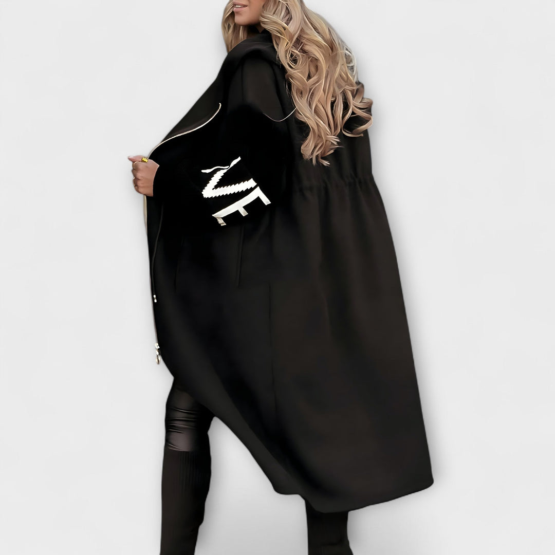 Rosana - Chic Hooded Coatigan