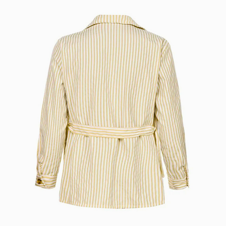 Davion - Casual Belted Shirt With Multiple Pockets