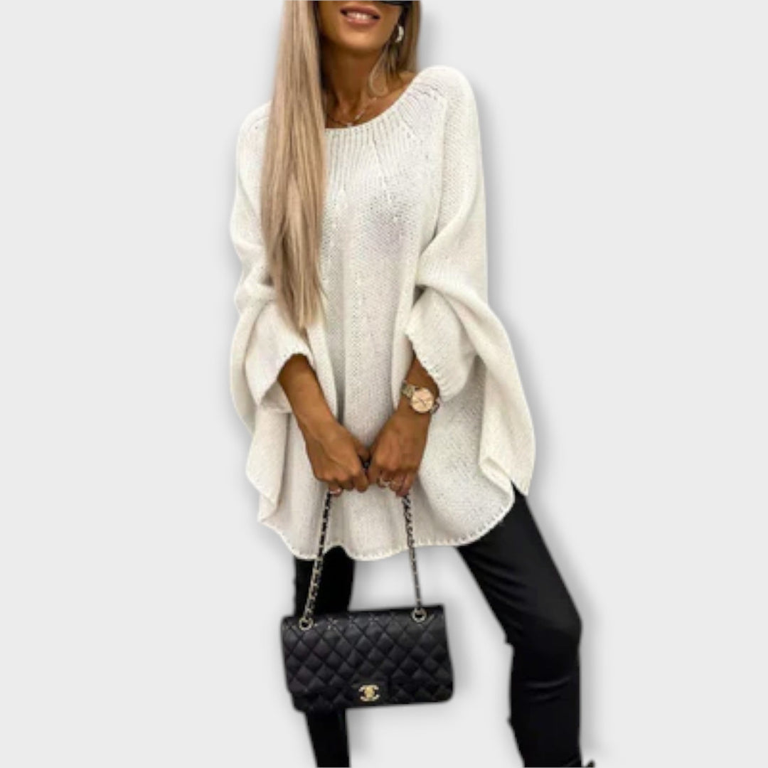 Isabelle - Stylish Women's Sweater with Round Neck