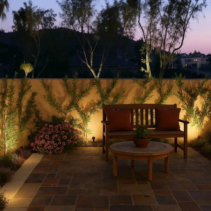 LumaBloom - Solar Garden Spotlight