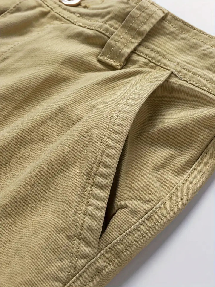 Mauro - Elegant Shorts With Multi Pockets