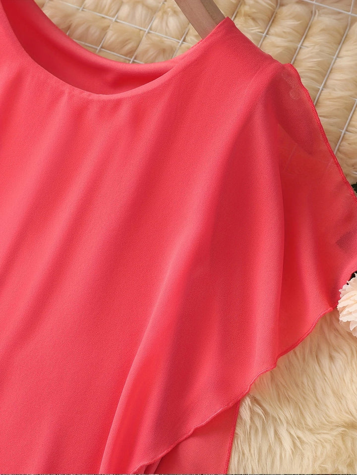 Maren - Elegant Midi Dress With Sleeveless