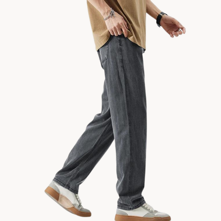Teofilo - Stylish Wide Leg Pant