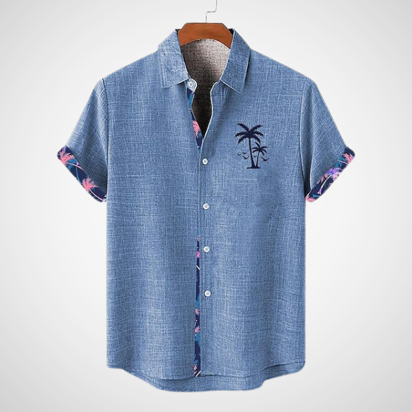 Christopher -Short Sleeve  Polo Shirt With Chest Pocket