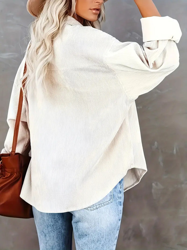 Irmela - Long Sleeve Button Shirt