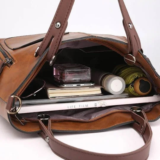 Britney - Stylish Leather Shoulder Bag