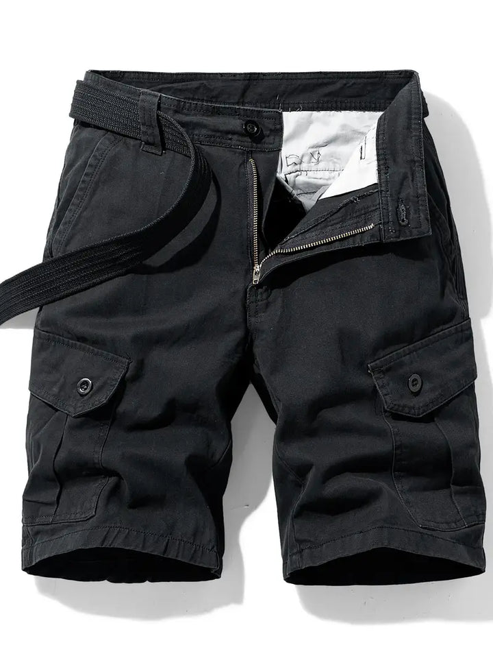Mauro - Elegant Shorts With Multi Pockets