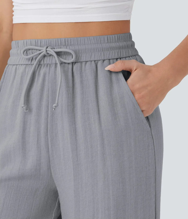 Zafeiria - Elegant Linen Pants