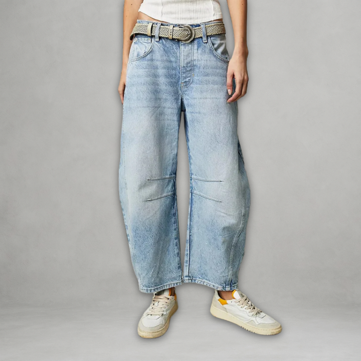 Entela - Casual Loose Jean with Pocket