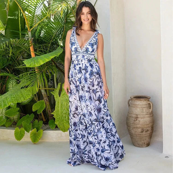 Kelda - Stylish Quick Drying Swimsuit With Skirt