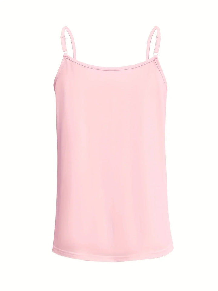 Juna - Elegant Sleeveless Lace Top With V Neck