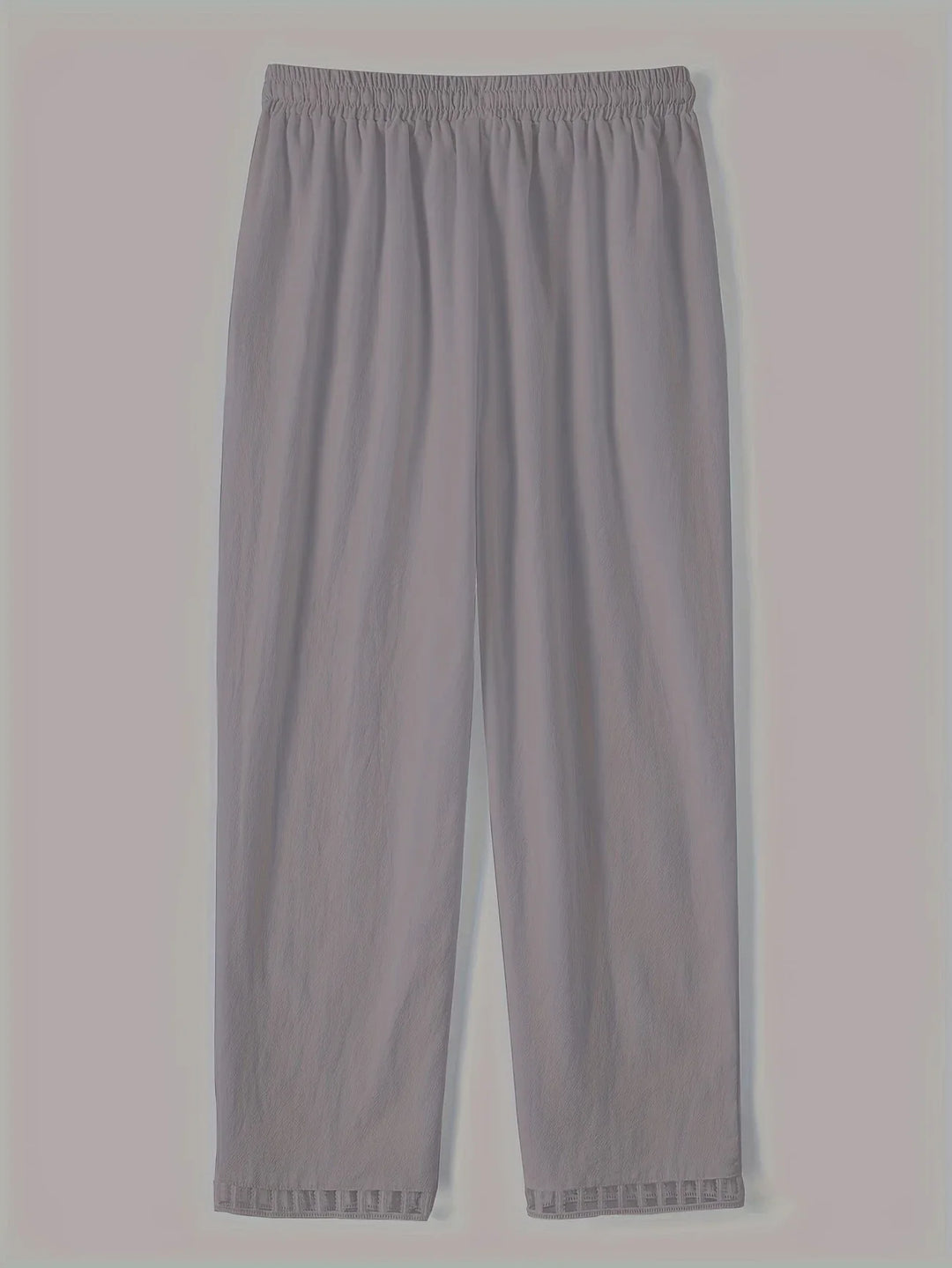 Tracey - Contrast Trim Cropped Pants