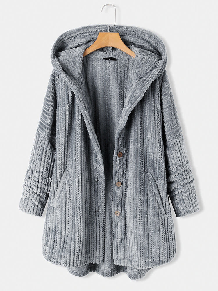 Manuela™ - Winter coat with lapels