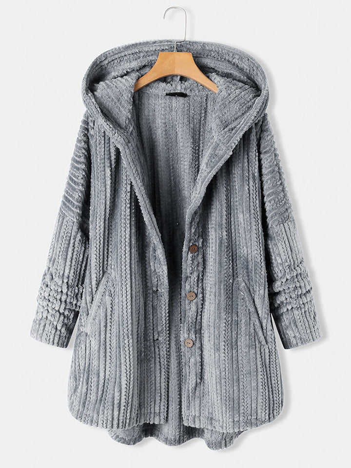 Manuela™ - Winter coat with lapels