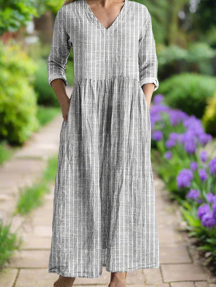 Gregoria - Casual Striped Dress