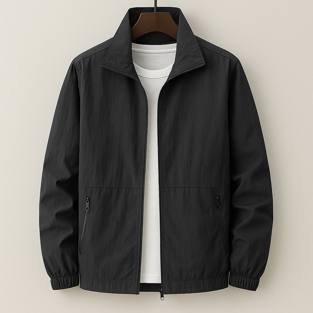 Granville - Casual Lightweight Stand Collar Jacket