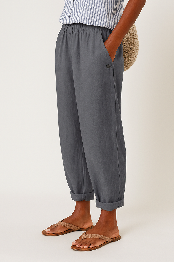 Yanchik - Stylish Pants With Side Pockets