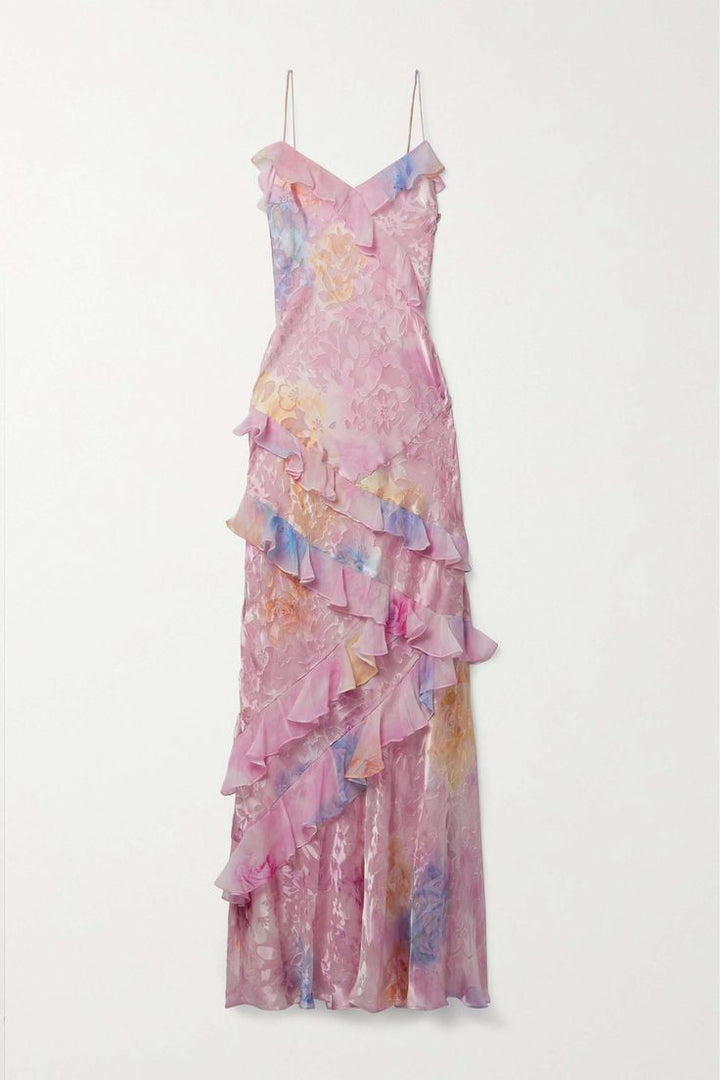 Latonya - Light Dress With Ruffles