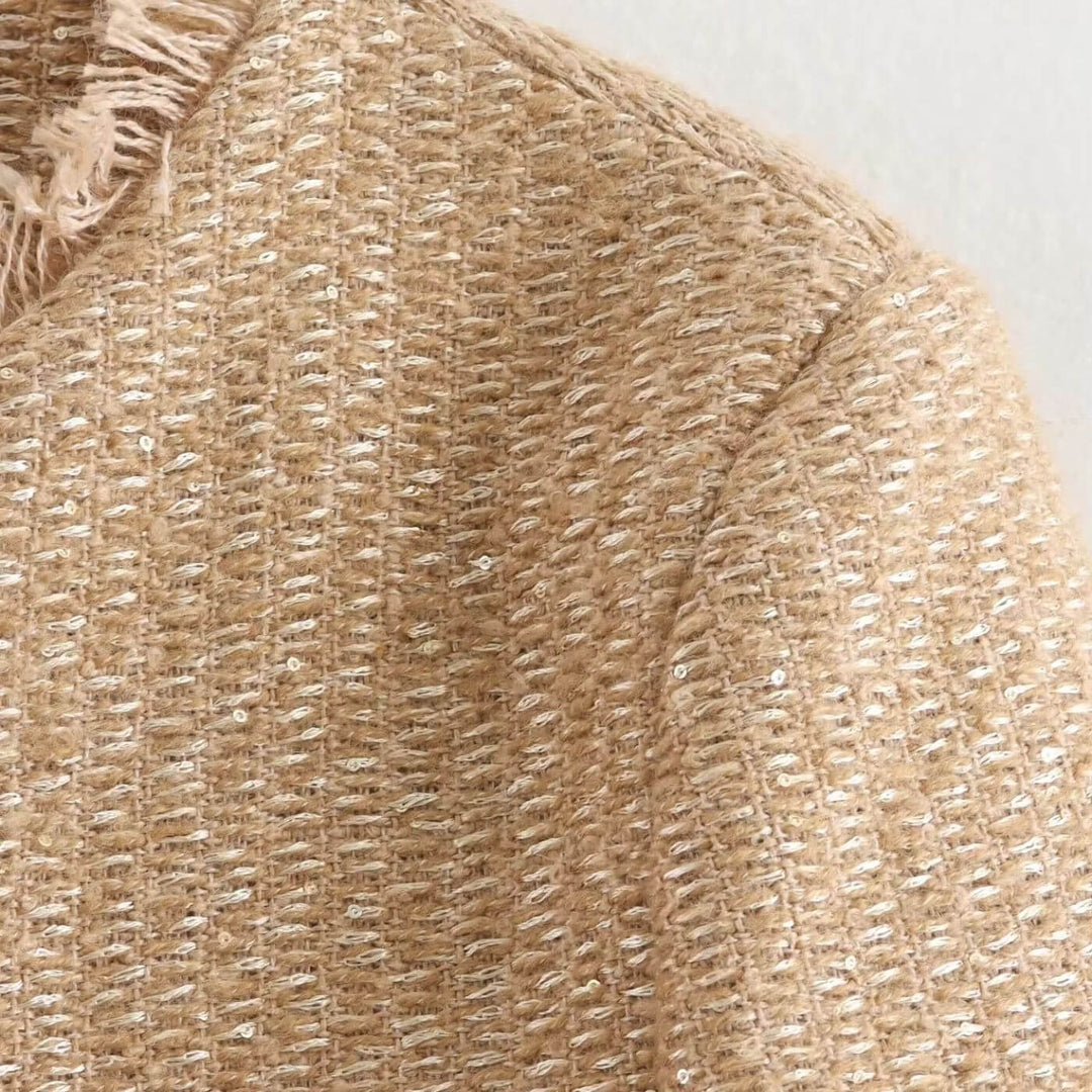 Graciana - Stylish Tweed Jacket