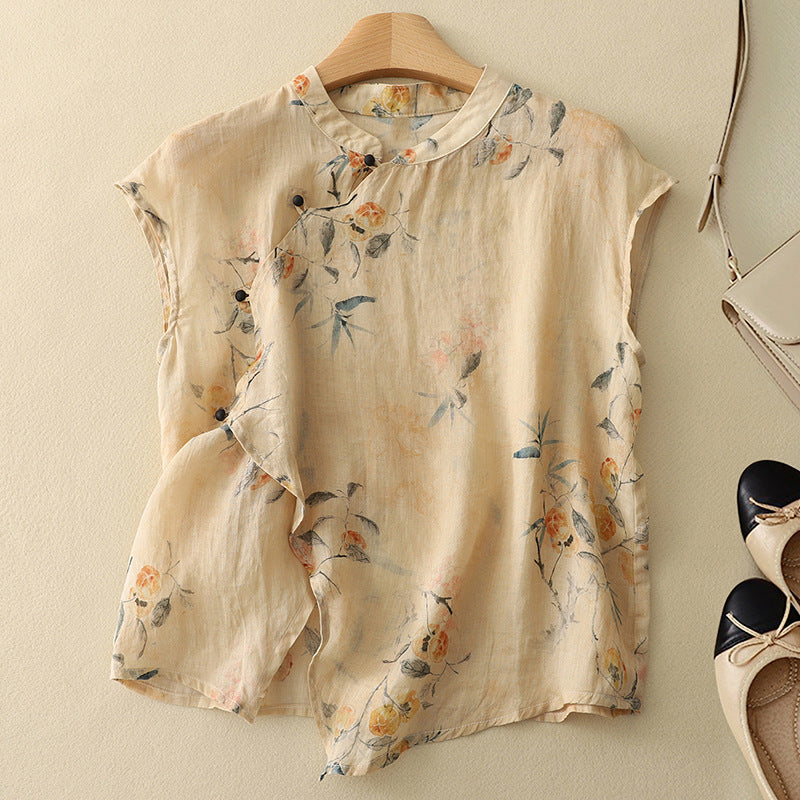 Miroslava - Elegant Sleeveless Top