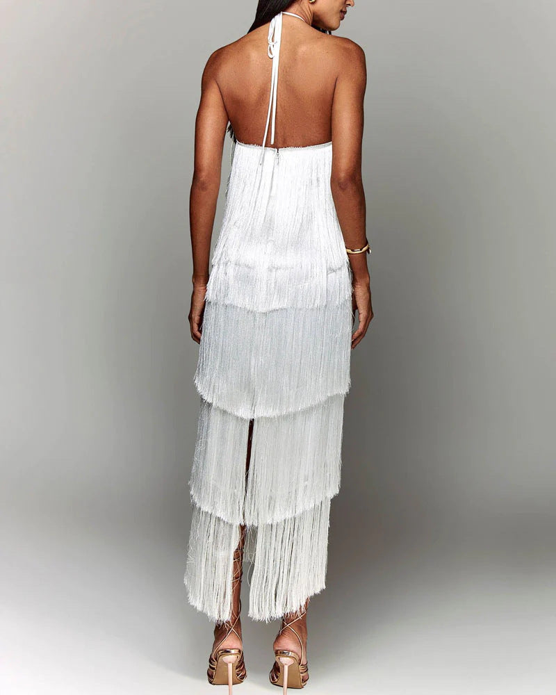 Eva - Dress With Tassels