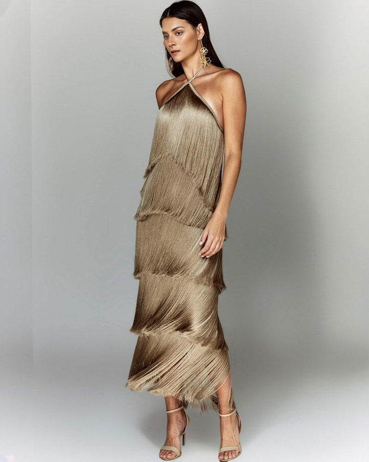 Eva - Dress With Tassels